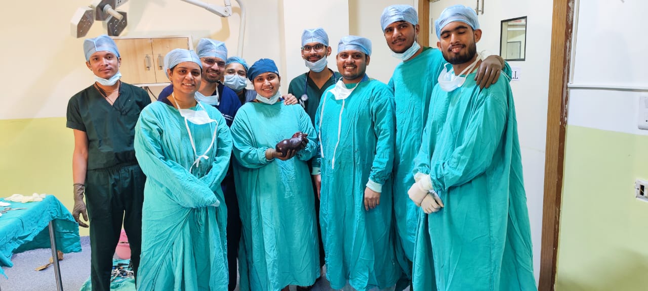 Large Spleen Removal Surgery