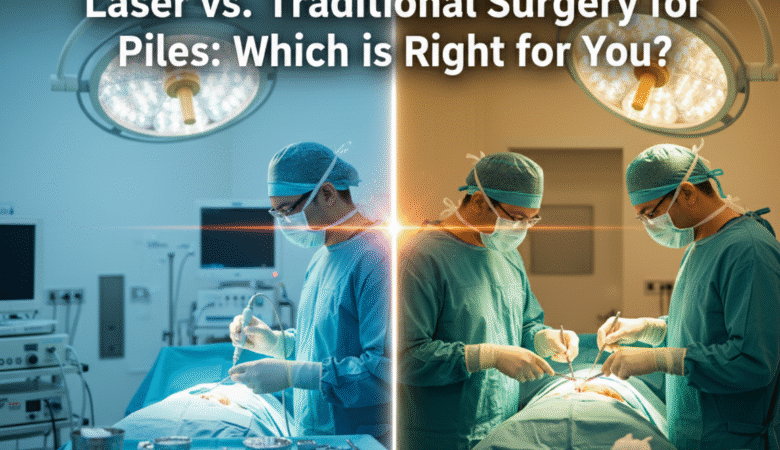 Laser vs Traditional Surgery for Piles: Which is Right for You?